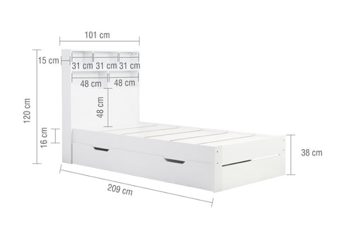 Alfie Storage Bed